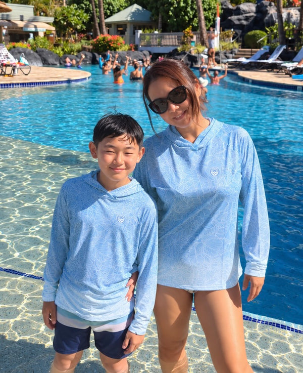 GoodLiving Hawaii Adult Unisex UPF Performance Sun Hoodie