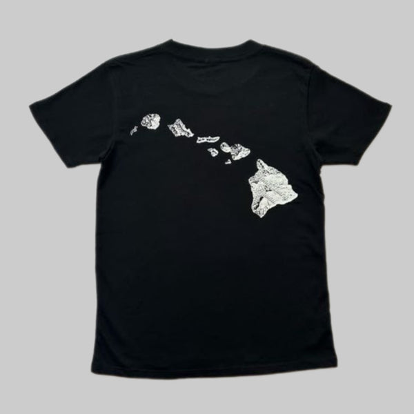 MAUI SHAKA SHIRT BLACK (YOUTH)