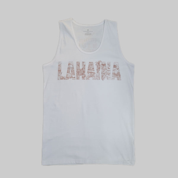 LAHAINA TANK TOP WHITE