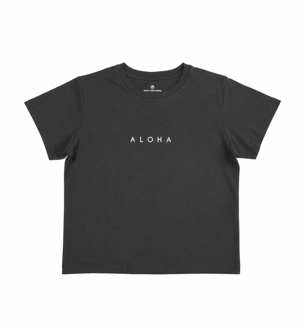 MINI ALOHA CROP TOP