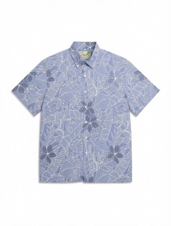 ALOHA SHIRT / BLUE FLORAL