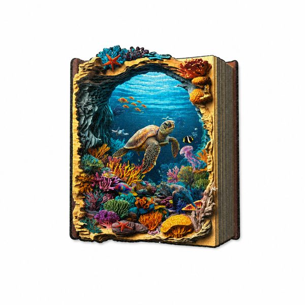 WOODEN PUZZLE / UNDERWATER WORLD