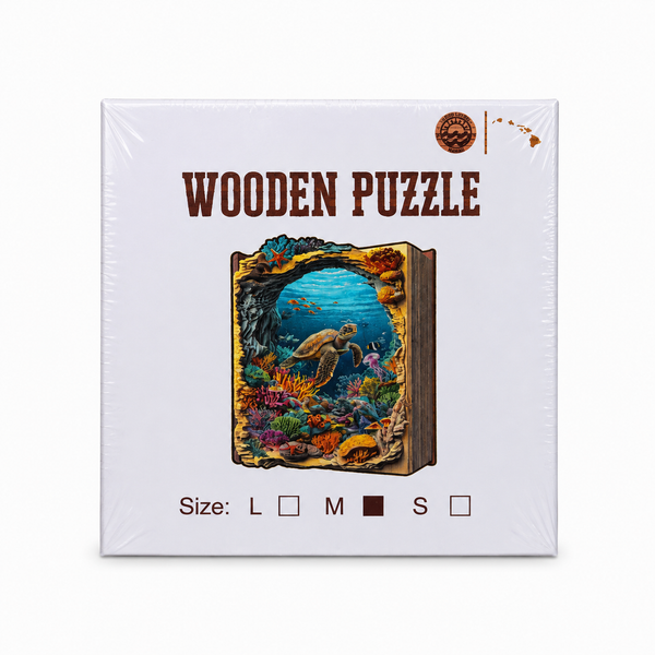 WOODEN PUZZLE / UNDERWATER WORLD