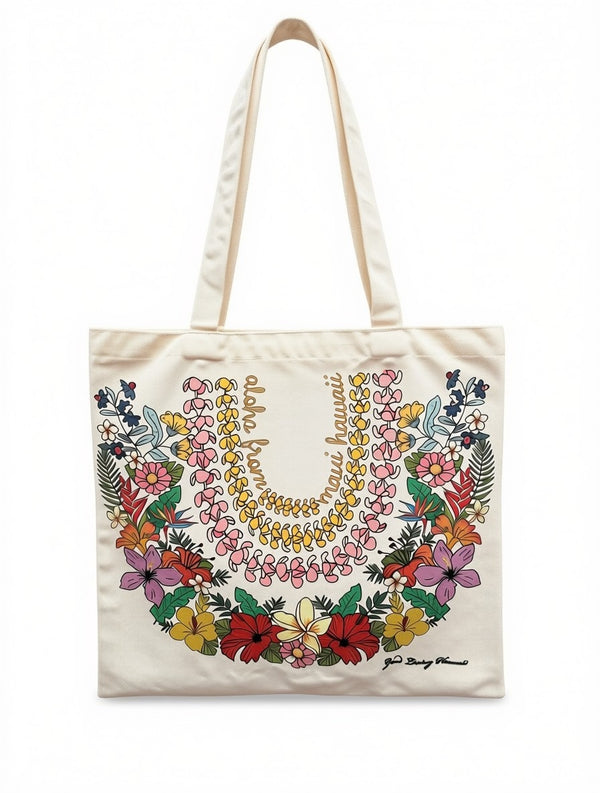 CANVAS TOTE BAG SMALL FLORAL