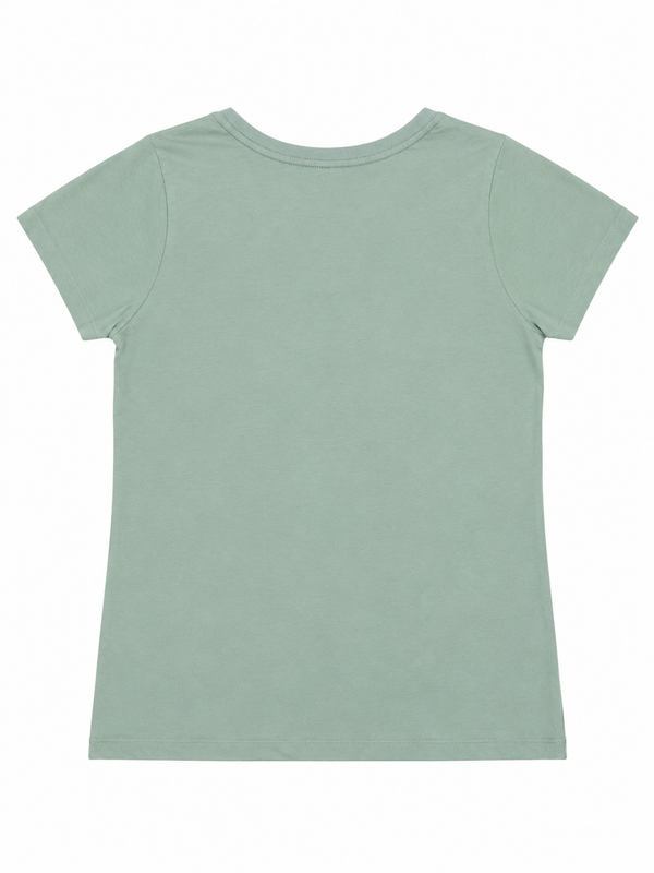 LEI V-NECK SHORT SLEEVE SHIRT MINT GREEN