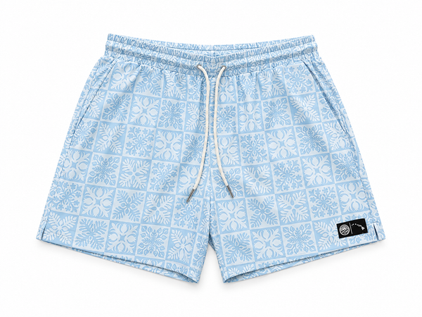 Maui Quilt Swim Shorts
