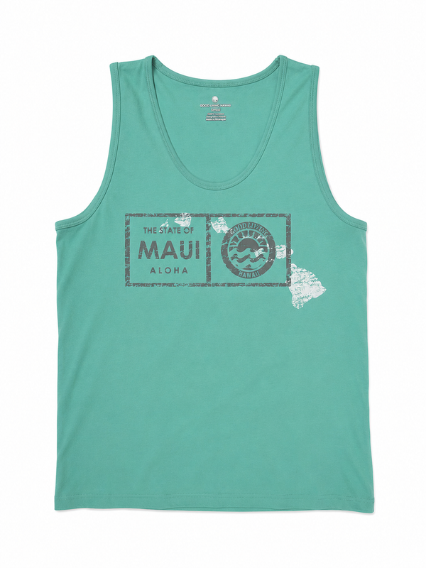 THE STATE OF MAUI TANK TOP MINT
