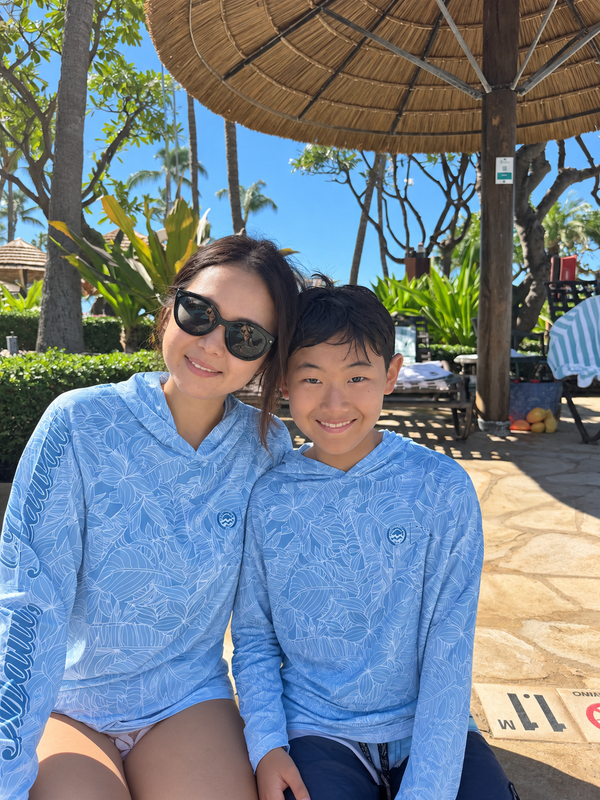 GoodLiving Hawaii Adult Unisex UPF Performance Sun Hoodie