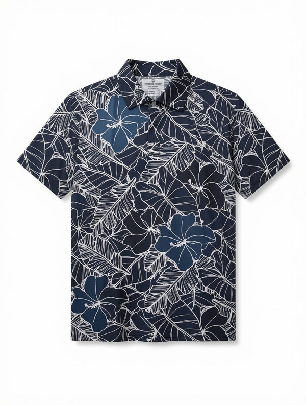 UPF 50+ PERFORMANCE POLO SHIRT NAVY