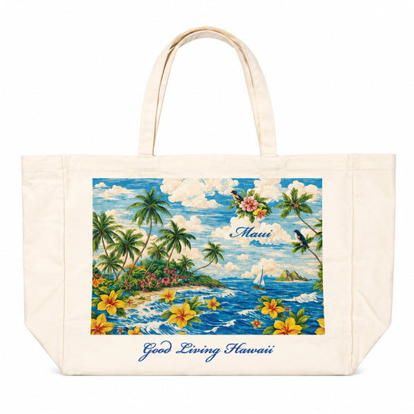 Canvas Tote Bag (Ocean)