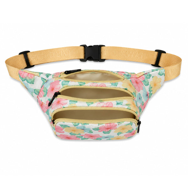 Belt Bag (White Floral)