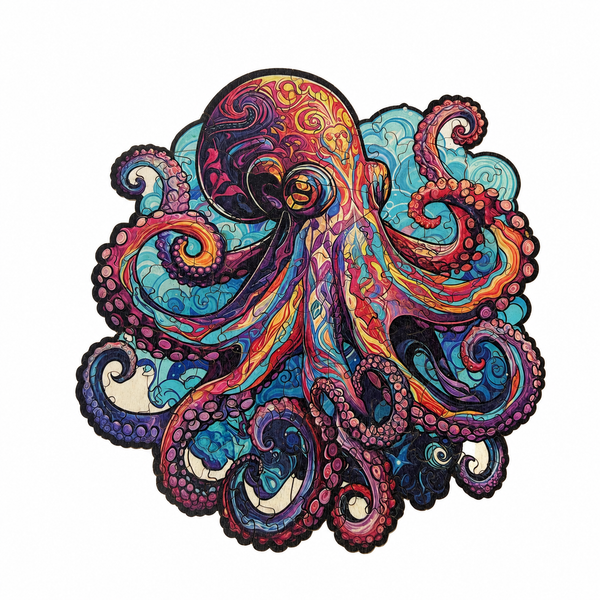 WOODEN PUZZLE / OCTOPUS