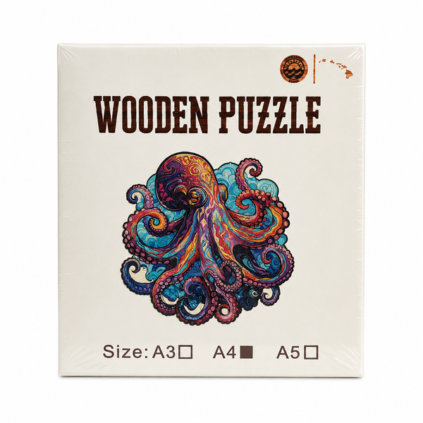 WOODEN PUZZLE / OCTOPUS