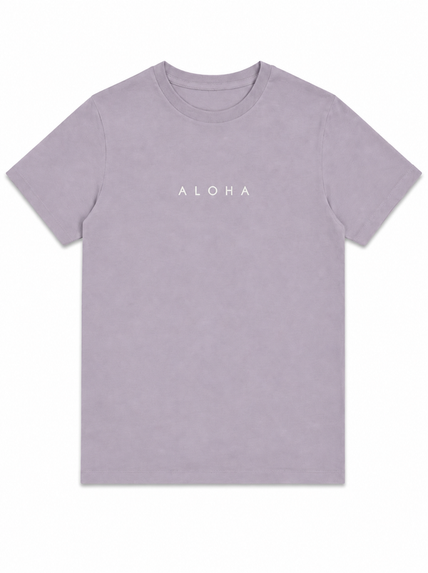 AlOHA LAVENDER TEE