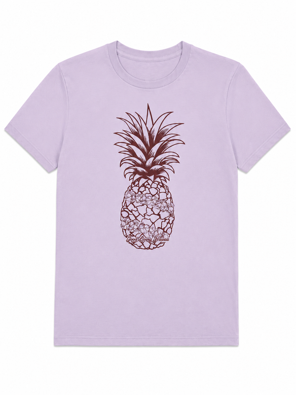 PINEAPPLE X PUAKENIKENI LAVENDER TEE