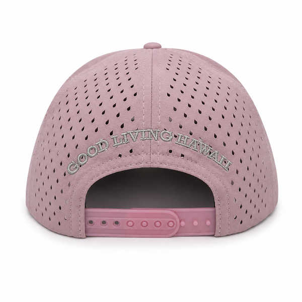 Maui Aloha Quick-Dry Performance Hat – Dusty Pink