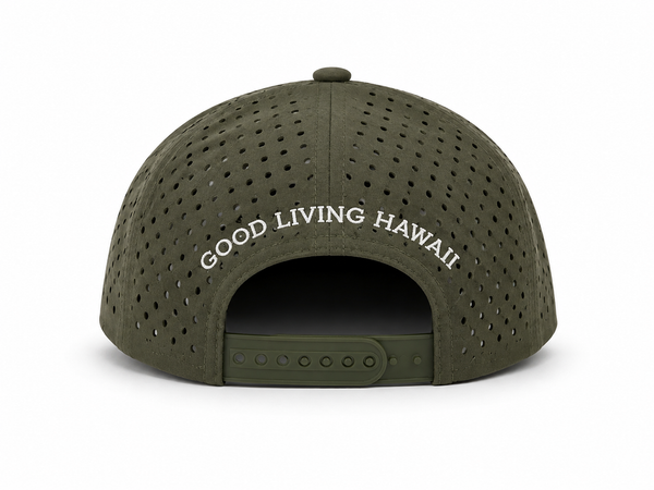 MAUI HI QUICK-DRY PERFORMANCE CAP - SAGE GREEN