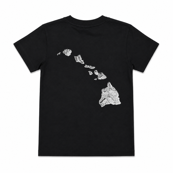 MAUI SHAKA YOUTH SHIRT BLACK