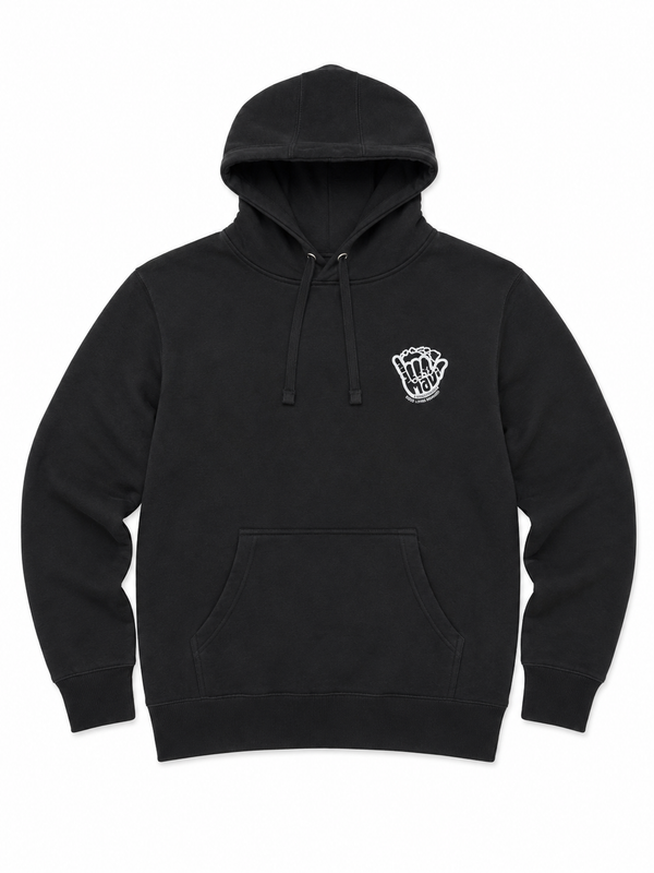 MAUI SHAKA UNISEX PREMIUM PULLOVER HOODIE BLACK