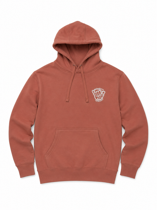 MAUI SHAKA UNISEX PREMIUM PULLOVER HOODIE SALMON