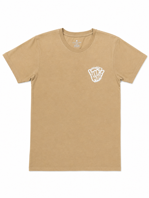 MAUI SHAKA SLEEVE SHIRT SAND