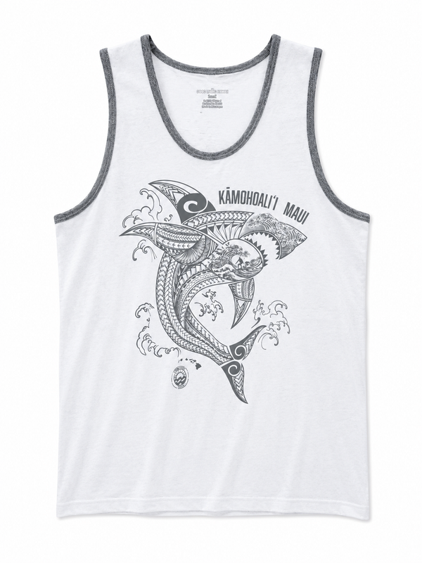 SHARK TANK TOP WHITE