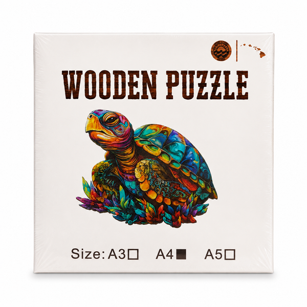 WOODEN PUZZLE / TURTLE