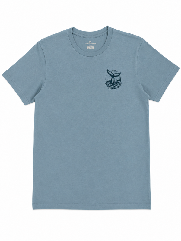 WHALE BLUE TEE