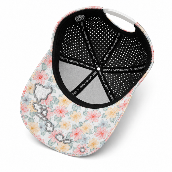 MAUI FLORAL QUICK-DRY PERFORMANCE CAP