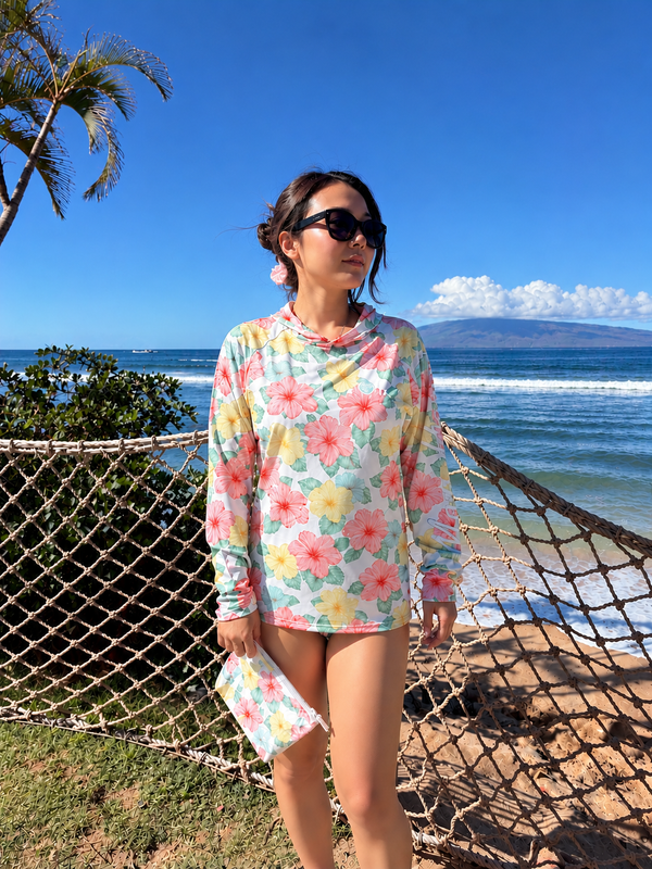 goodLiving Hawaii Unisex Ice Silk Performance Sun Hoodie